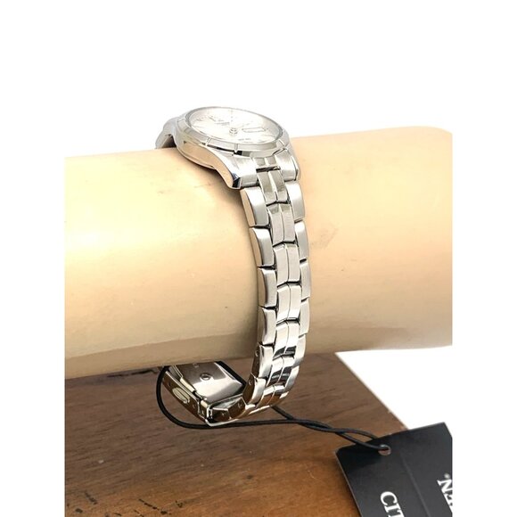 Citizen Women's Watch EQ0540-57A Quartz Silver Dial Day Date Petite 25mm Steel - Picture 13 of 15